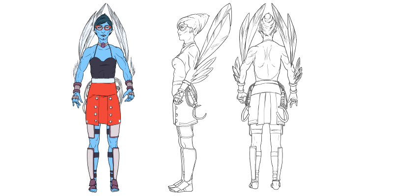 Sketches - More supporting characters